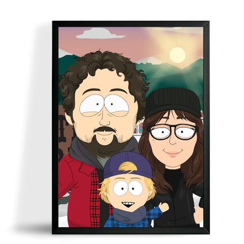 Retrato South Park Personalizado