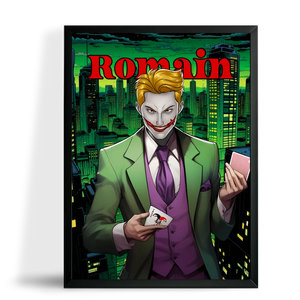 Retrato Joker Personalizado