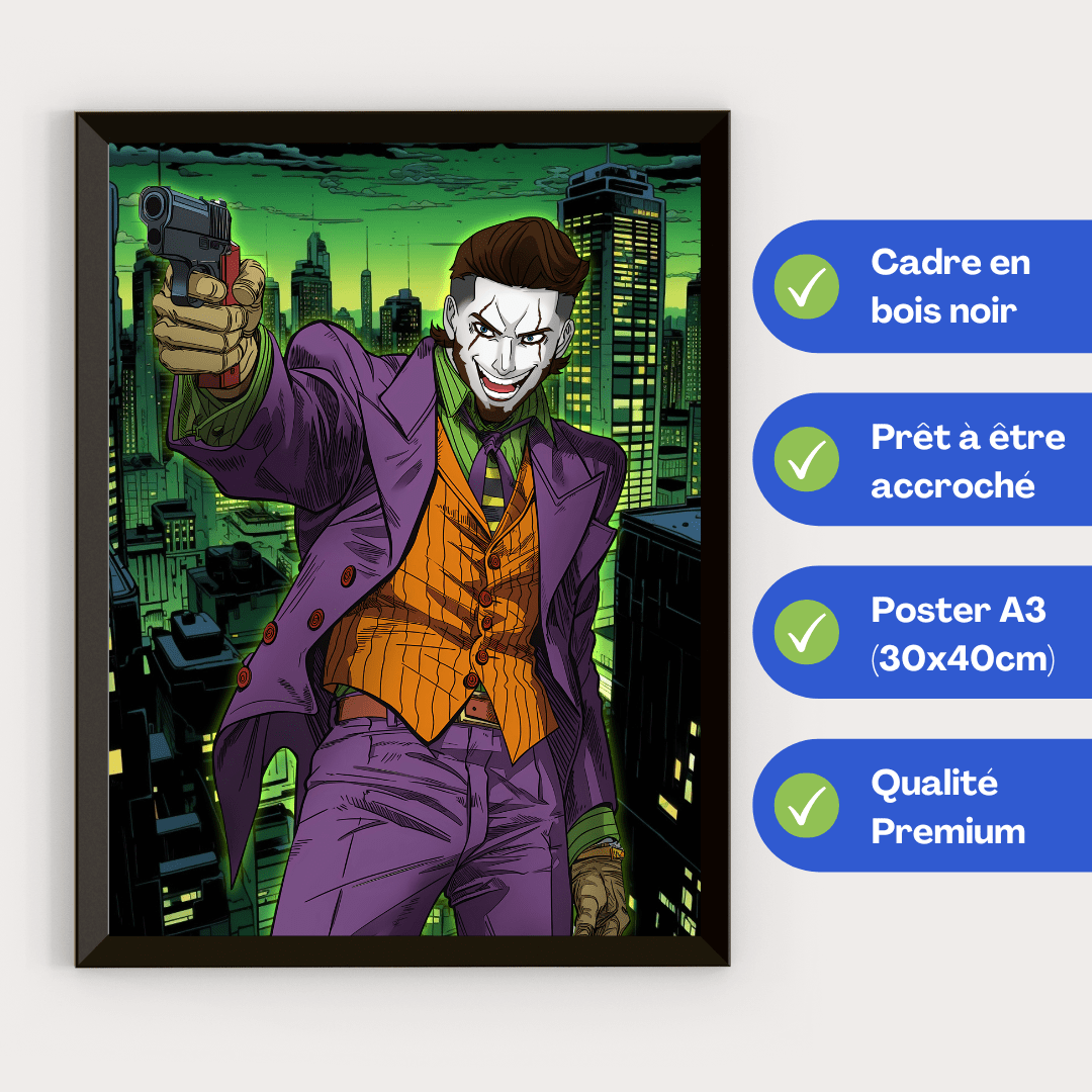 Cadre Joker personnalisé