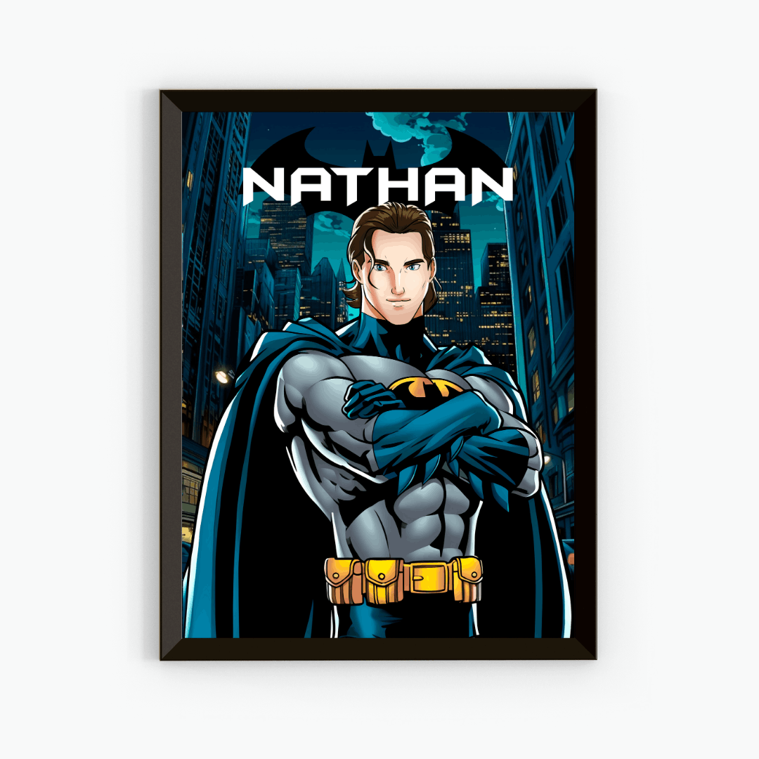 Portrait Batman Personnalise