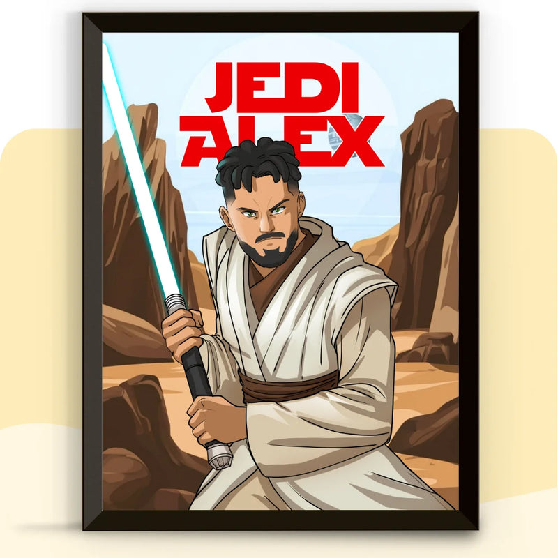 Retrato personalizado de Star Wars